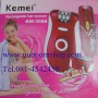 เครื่องถอนขน Kemei 3 in1 เปลี่ยนหัวได้ 